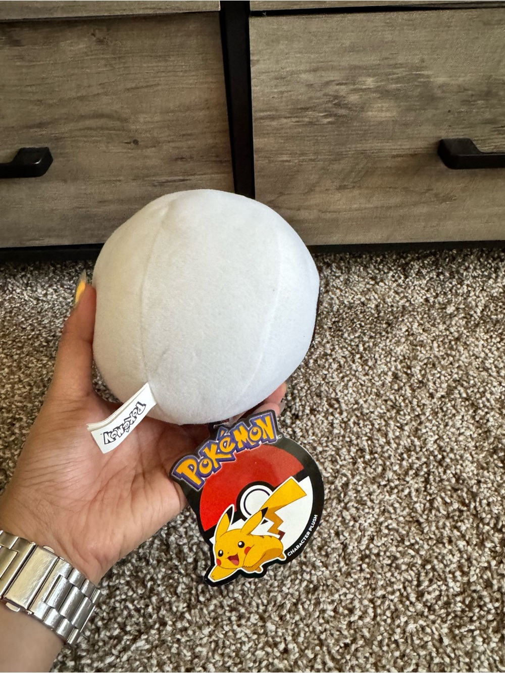 NWT Bundle of 2 Pokemon Plushes, Poke Ball 6” and Squirtle Plushes - Picture 4 of 12